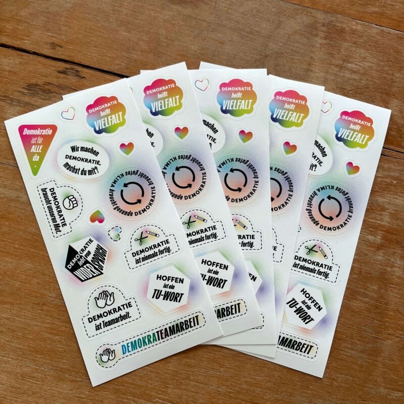 demokratie-stickersheets