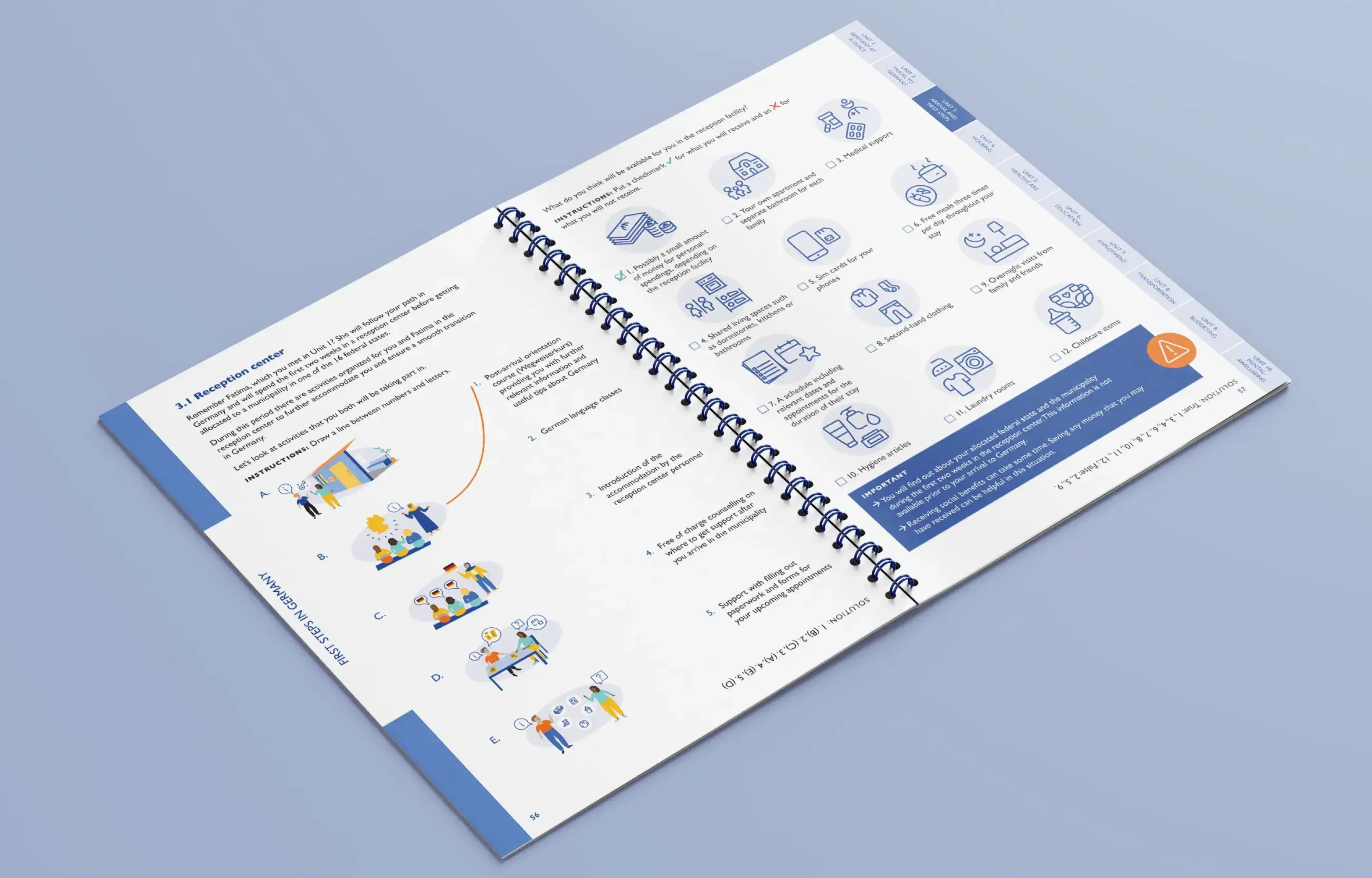 IOM Workbook for pre-departure orientation
