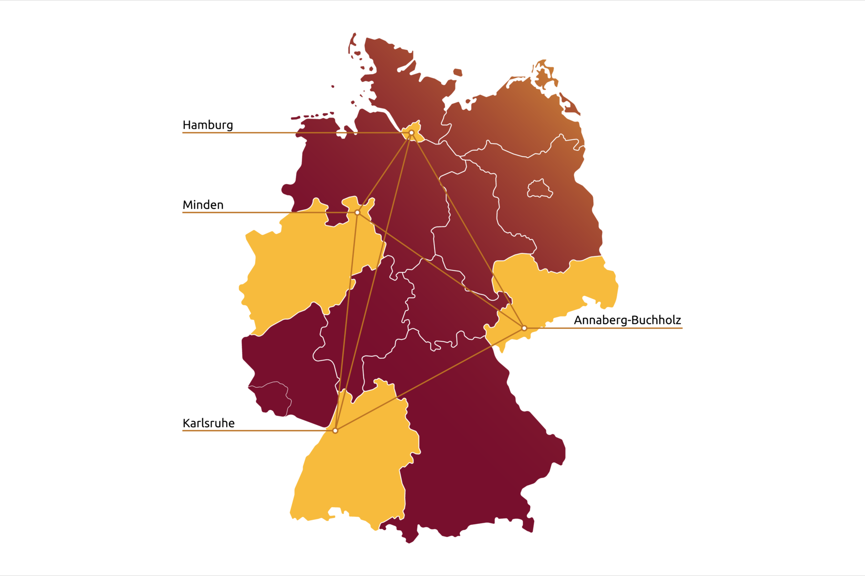 Deutschlandkarte-Standorte-DZM-Branding-Corporate-Design